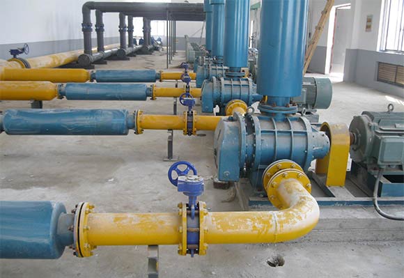  Case of biogas transmission with Roots blower in chemical industry