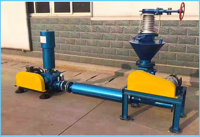  Pneumatic conveying Roots blower rotary feeder