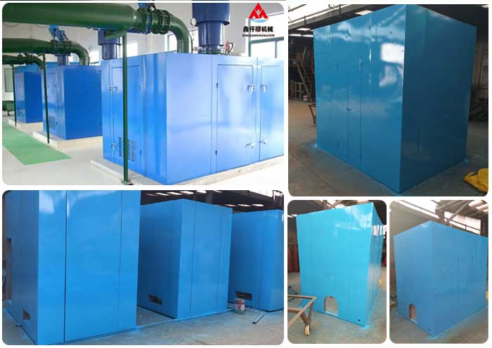 Roots blower acoustic enclosure Roots blower acoustic enclosure