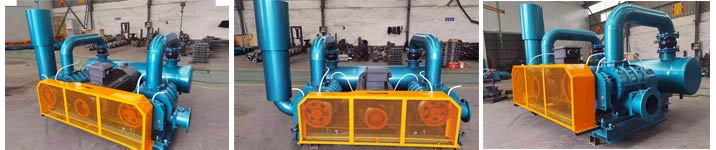  Selection of two-stage series Roots blower