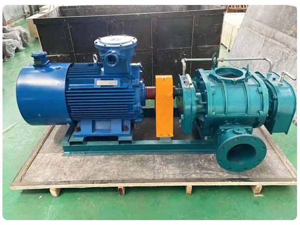  Actual picture of power plant gasification fan