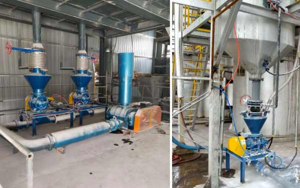  Roots blower conveying system