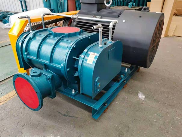 Real picture of high-pressure water-cooled Roots blower factory High pressure Roots blower (Figure 3)